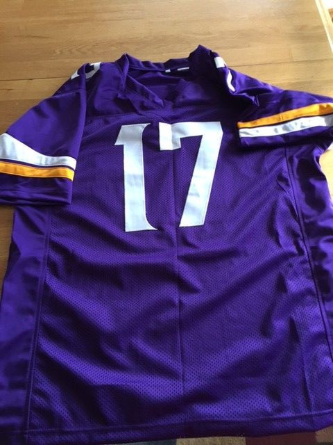 Vikings Jarius Wright signed Jersey w/COA