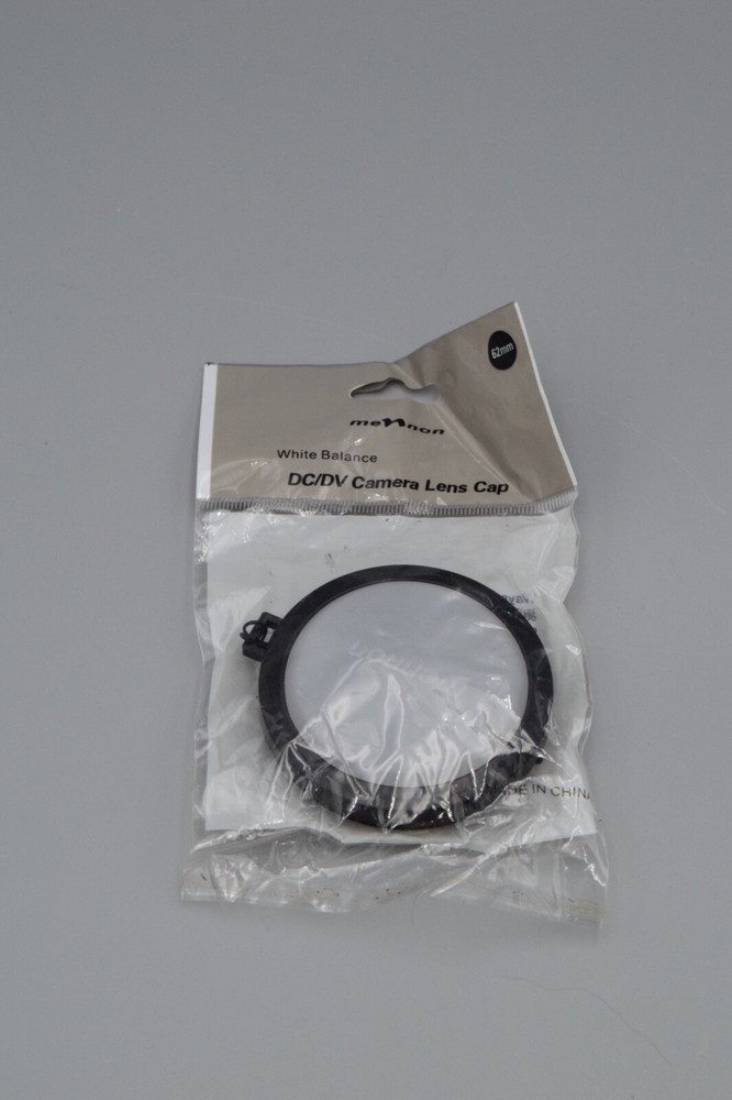 Mennon 62 mm White Balance DC/DV Camera Lens Cap