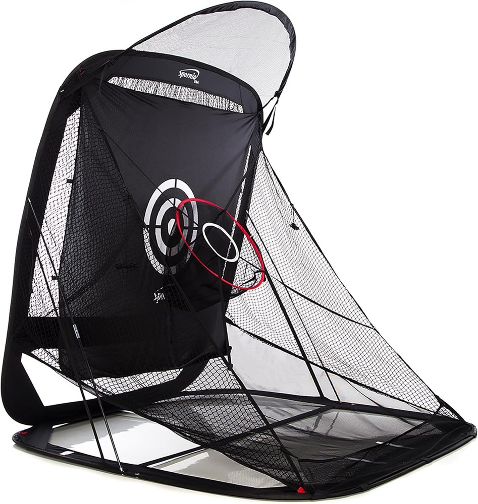Spornia Spg-7 Golf Practice Net - Automatic Ball Return System w/Target Sheet..