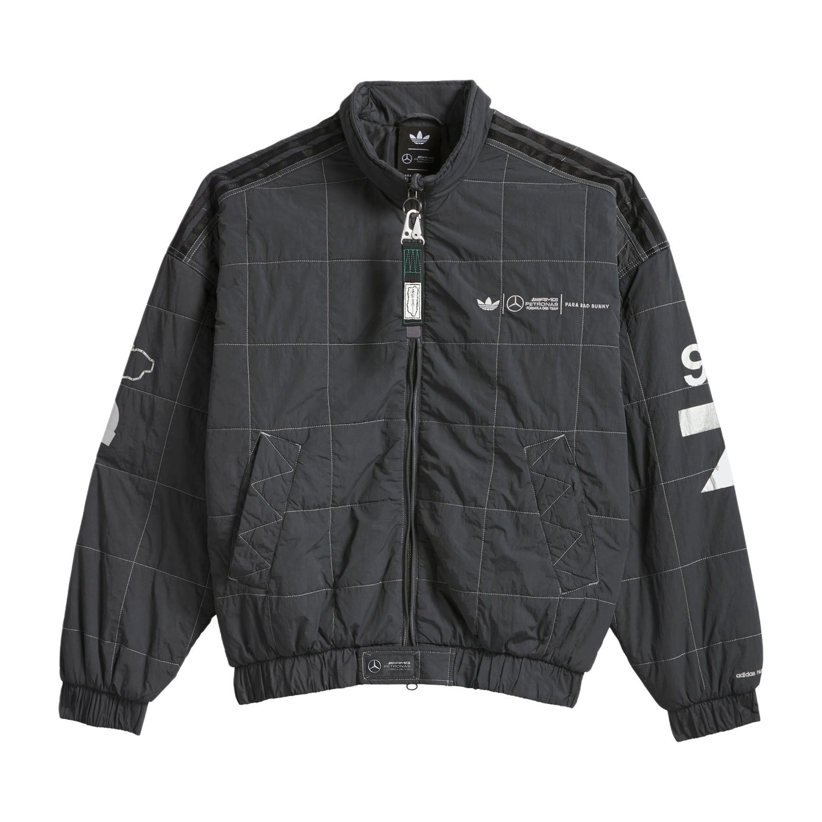 Adidas Para Bad Bunny x Mercedes-AMG F1 Racing Jacket