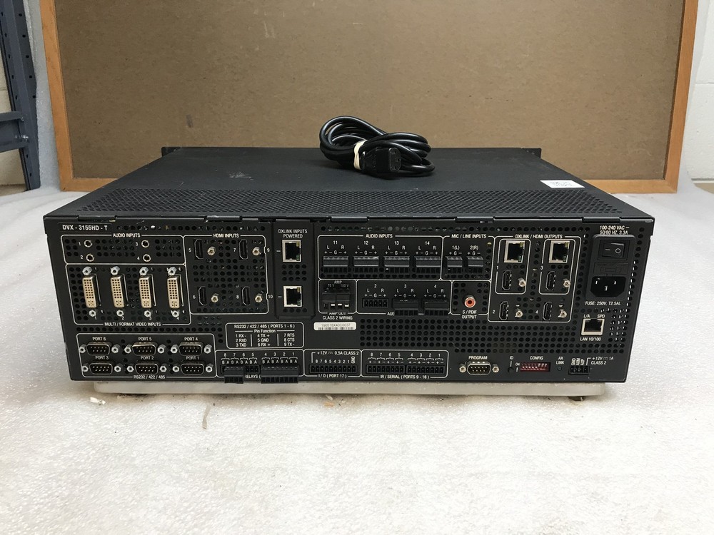 AMX Enova DVX-3155HD-T Rackmountable Presentation Matrix Switcher
