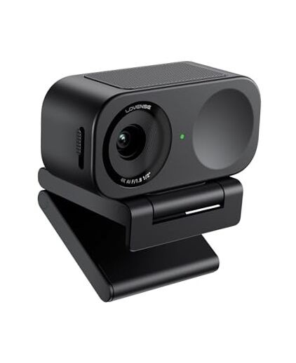 Webcam 2 4k for PC, Live Streaming Camera 1/2" Sensor True Lovense Webcam 2