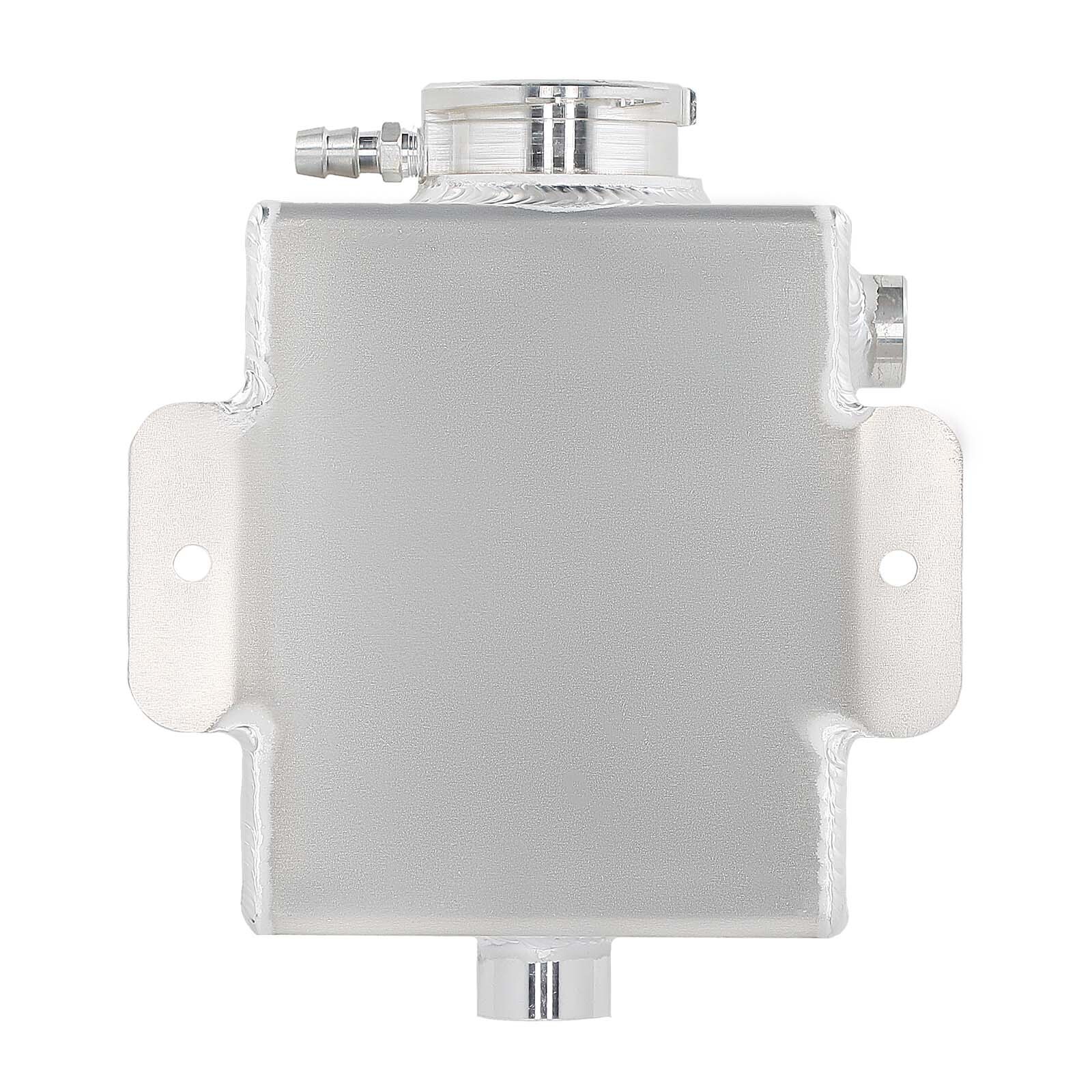 1.25 QT Universal Aluminum Radiator Coolant Expansion Overflow Tank Reservoir