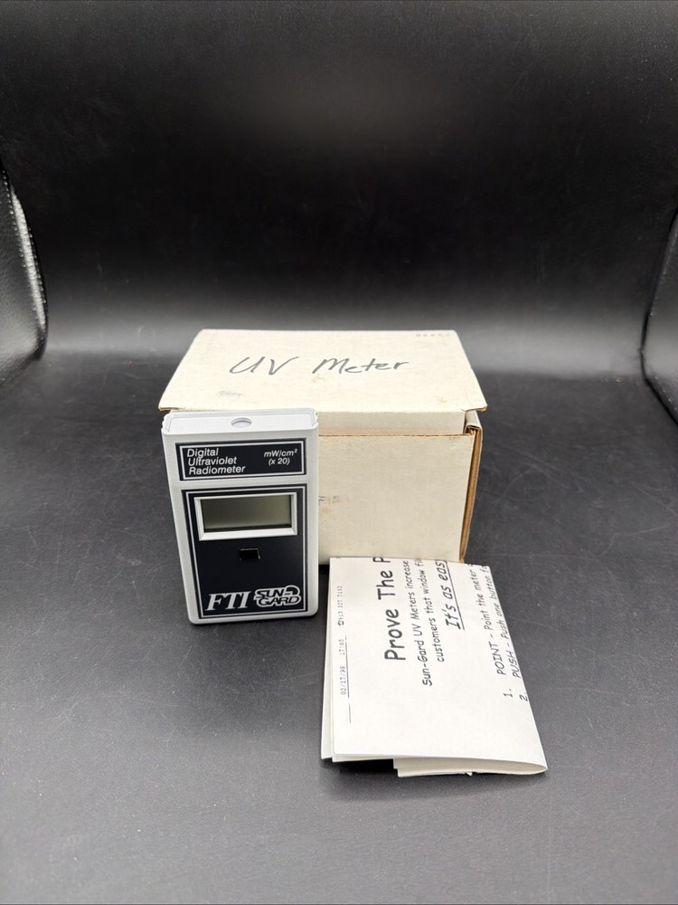 FTI Sungard Handheld Digital Ultraviolet Radiometer