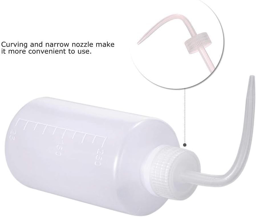 Plastic Squeeze Wash Bottles Set