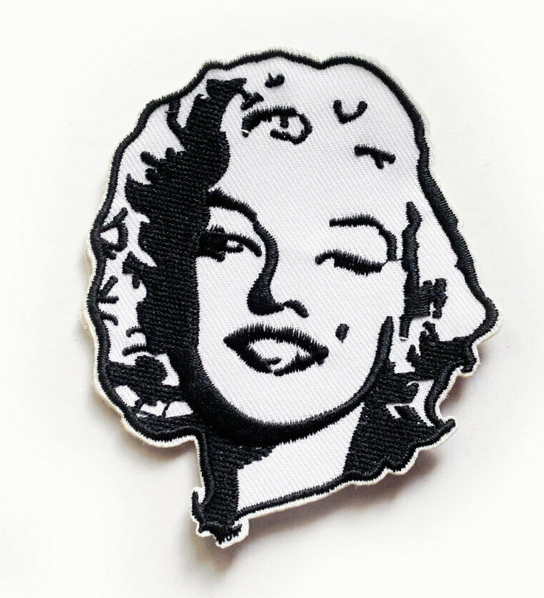 Marilyn Monroe "Portrait" Embroidered Jacket Patch