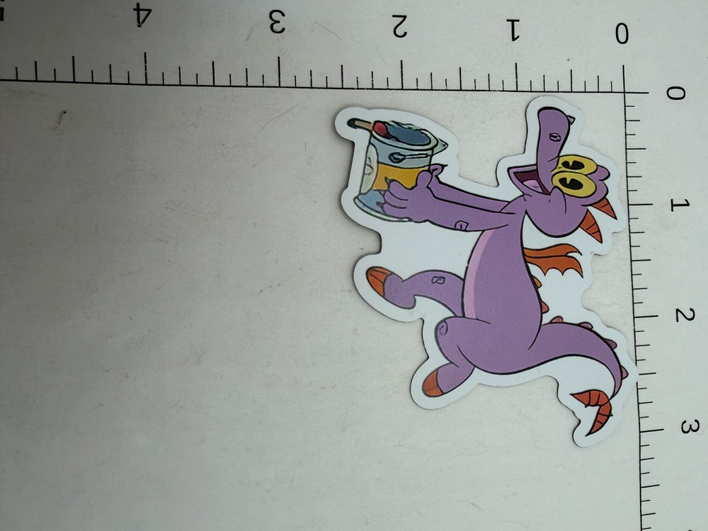 Magnet: Disney Figment imagination dragon