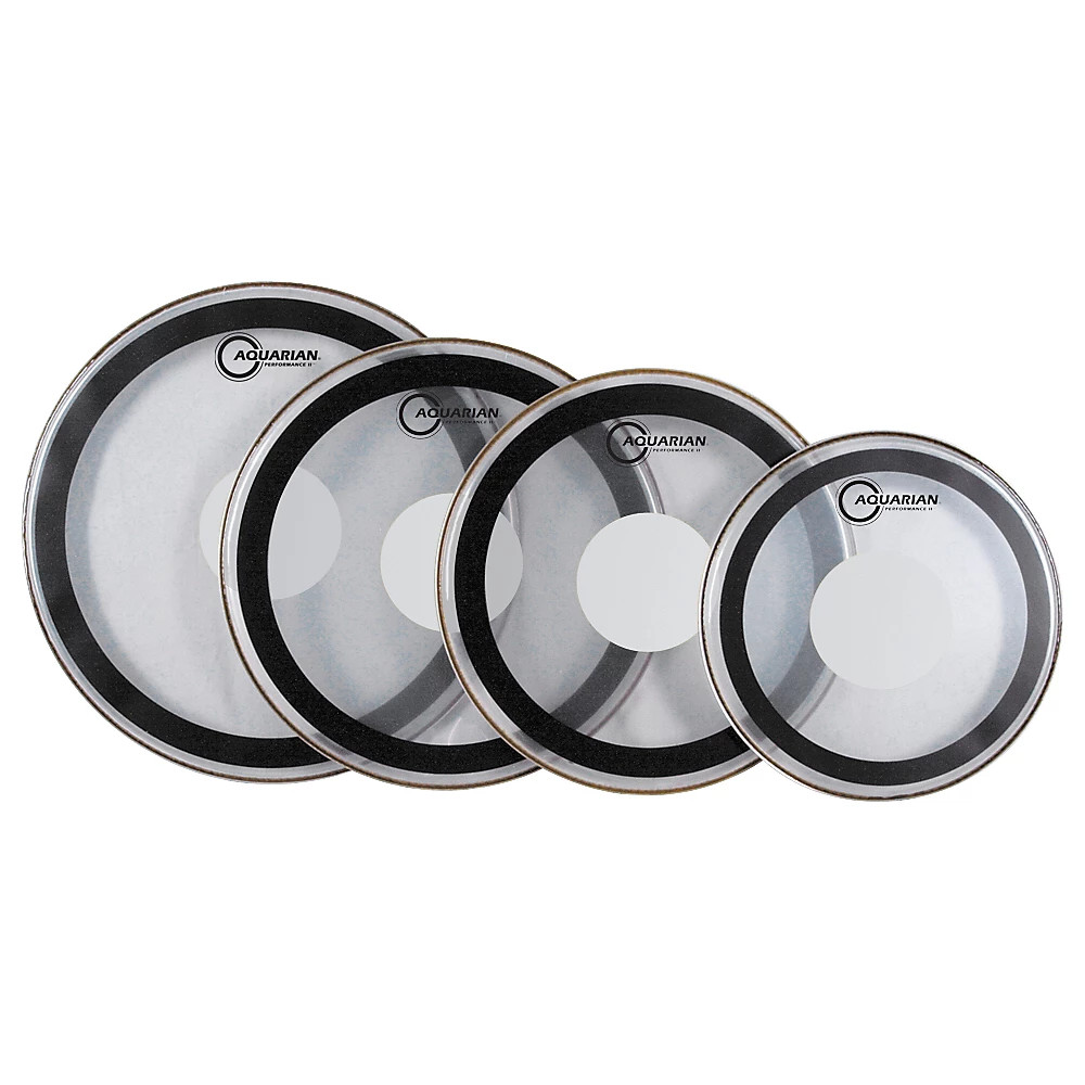 Aquarian Performance II Power Dot Drumhead 8 in.