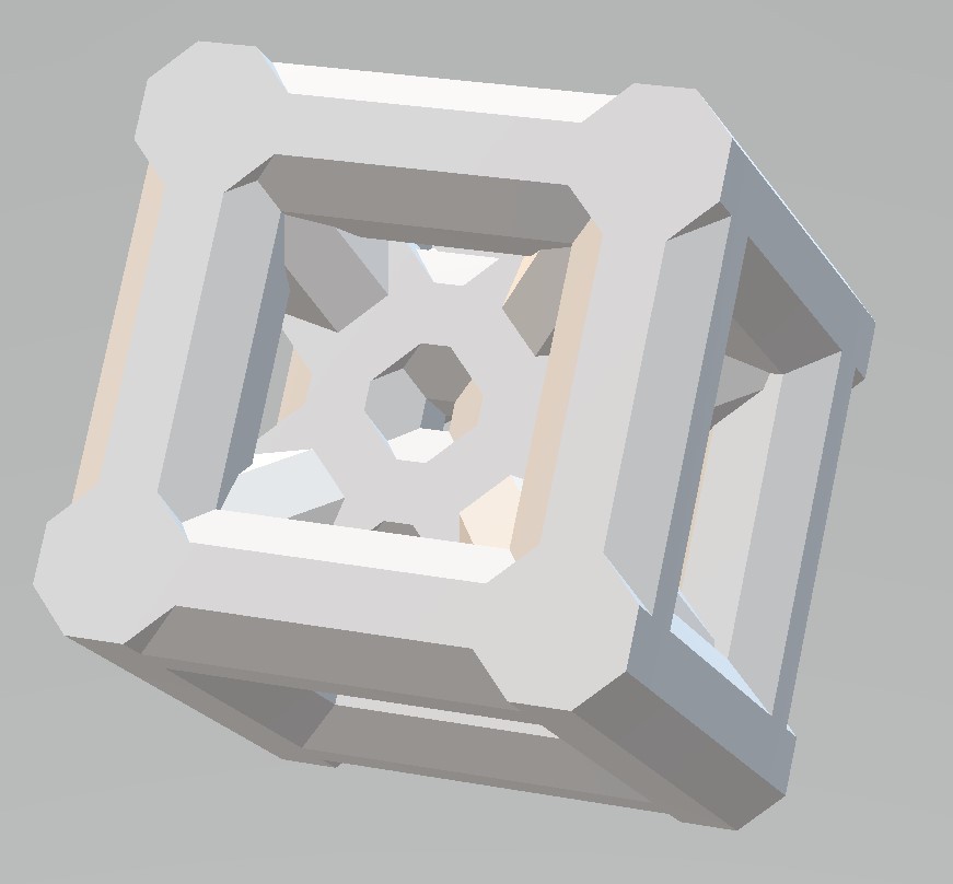 Hypercube Cube in a Cube Tesseract 4D Math Science Mathematician Gift Stand