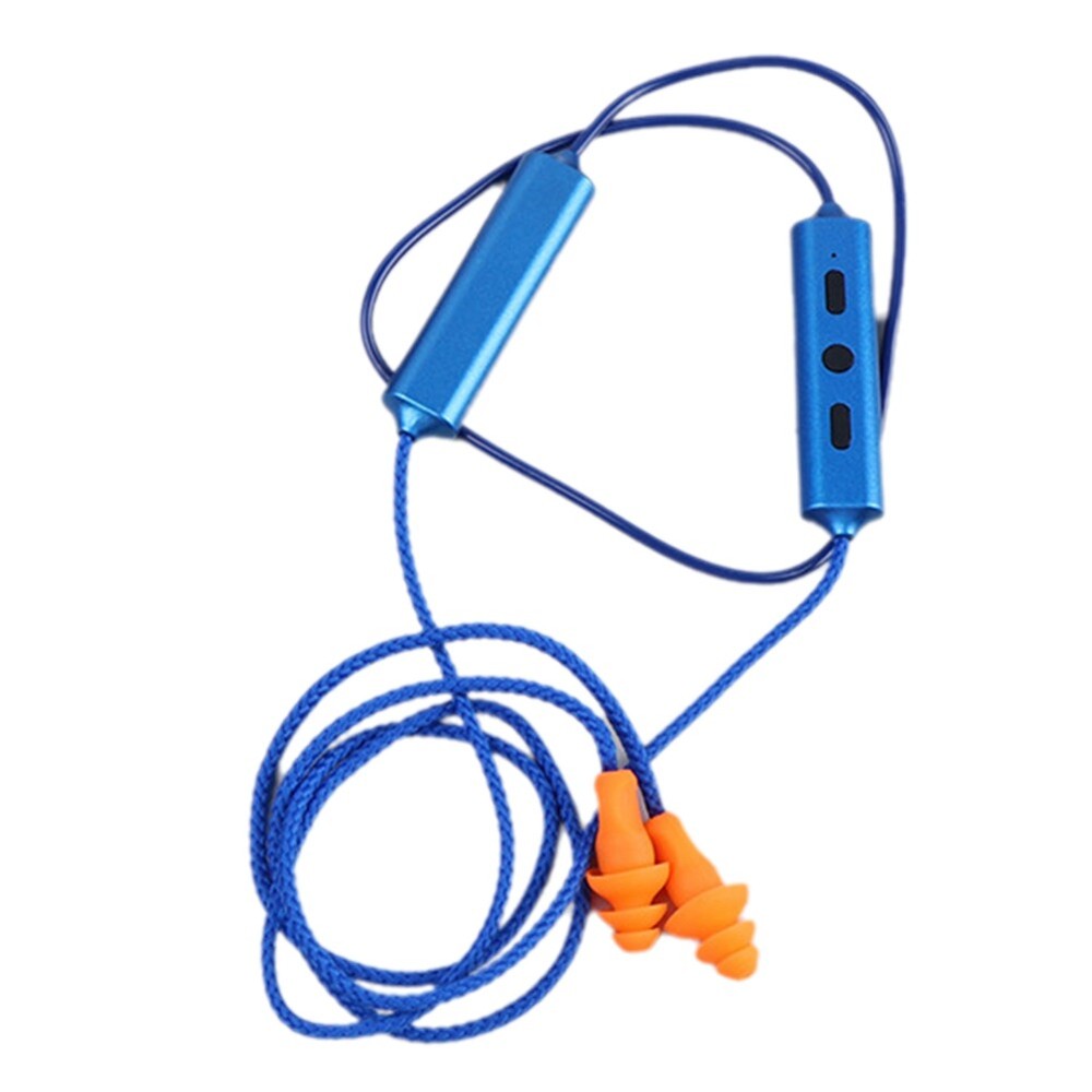 2Set Blue Ear Plugs Bluetooth Earphone For Work, Noise Suppression, Hearing HOT