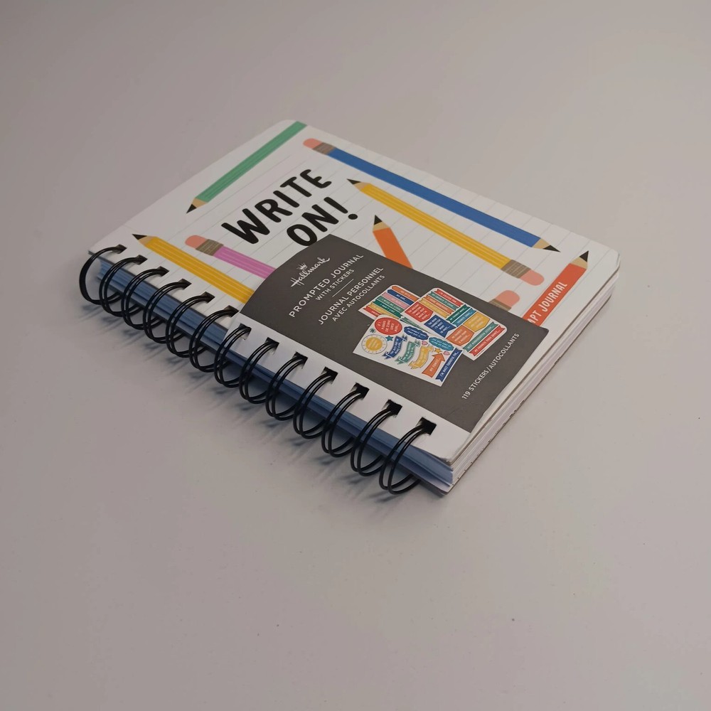 Hallmark Write On! Sticker Prompt Journal
