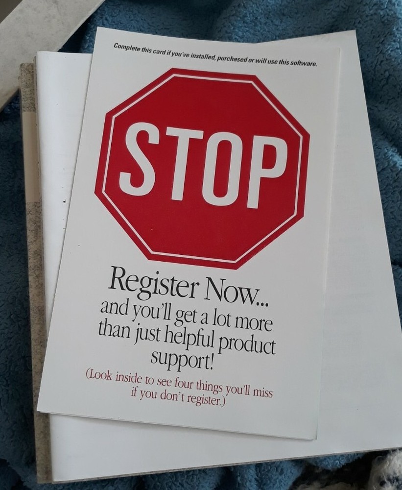 VINTAGE SOFTWARE: SPC Windows Professional Write Plus Word Processor. 3.5 DD Dis