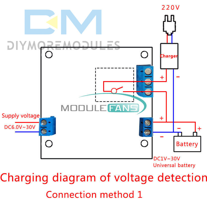 6-30V 1-Channel Relay Module Durable Trigger Delay Cycle Timer Circuit Switch
