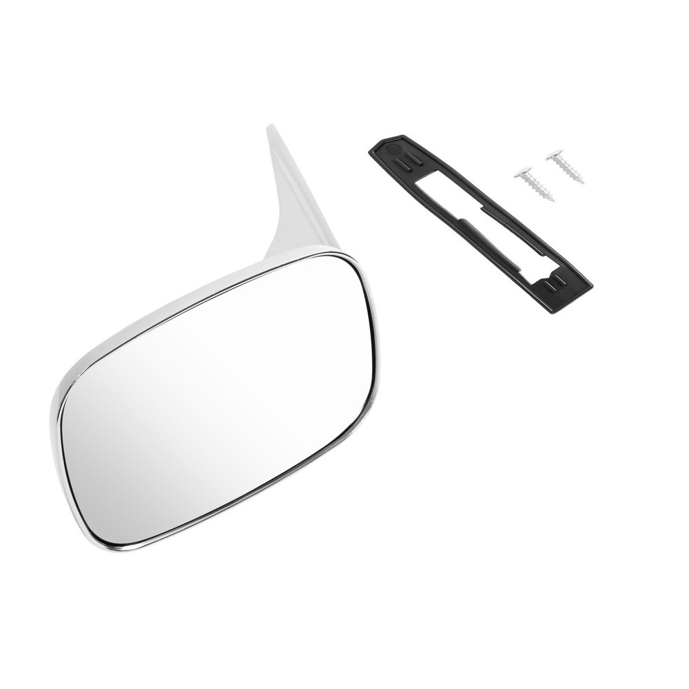 Left Hand Chrome Outside Door Mirror For Chevy Camaro Nova Chevelle 1968 1969-72