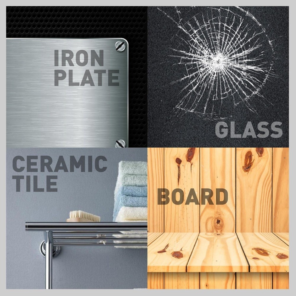 2-Pack Super Strong 6" Automatic Centre Hole Punch, Adjustable Impact, Center...