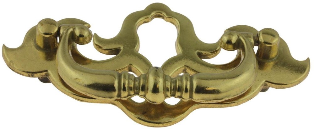 3" Chippendale Period Bail Pull Brass