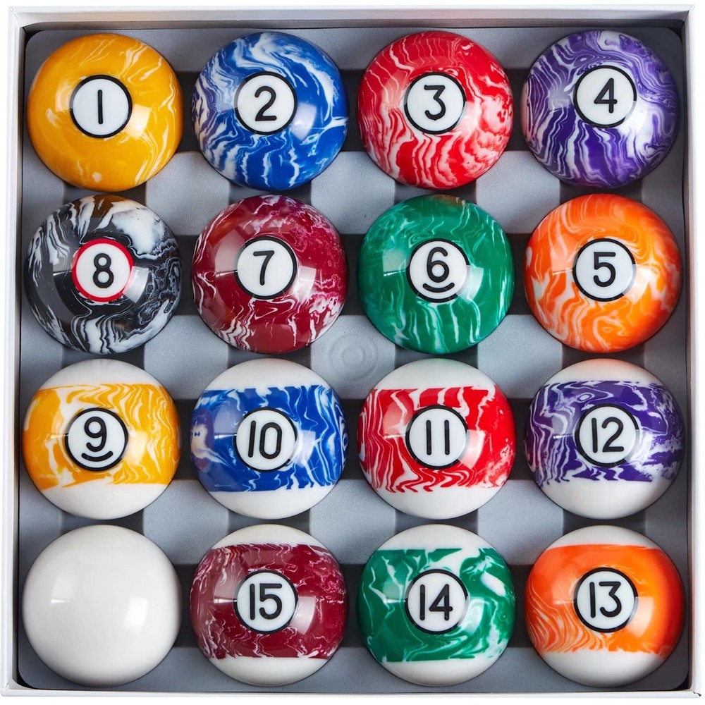 Billiard Balls Set 16 Pool Table Balls