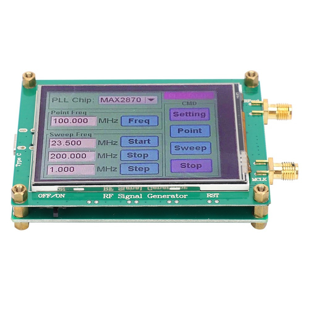 RF Signal Source Generator Module High Stability Low Noise Frequency MAX2870 NY