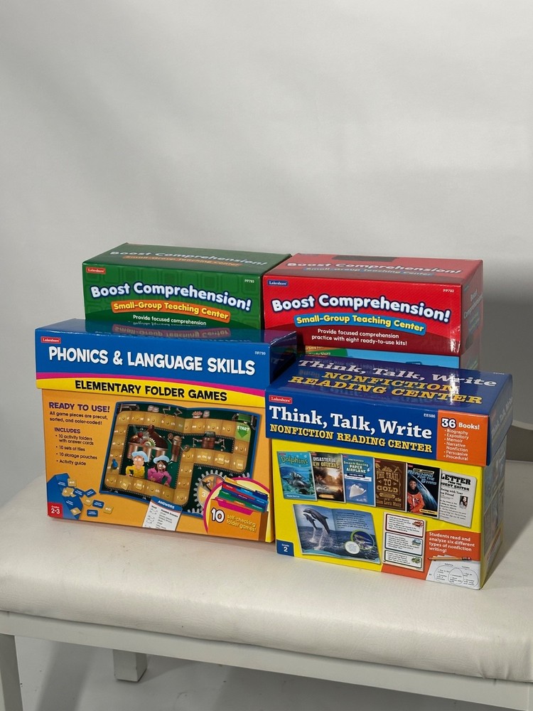 Lakeshore Reading Comprehension Set includes language skills set