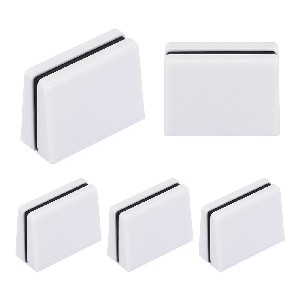 Universal Fader Knobs, White Mixer Fader Caps Plastic for DJ Console, 5Pcs