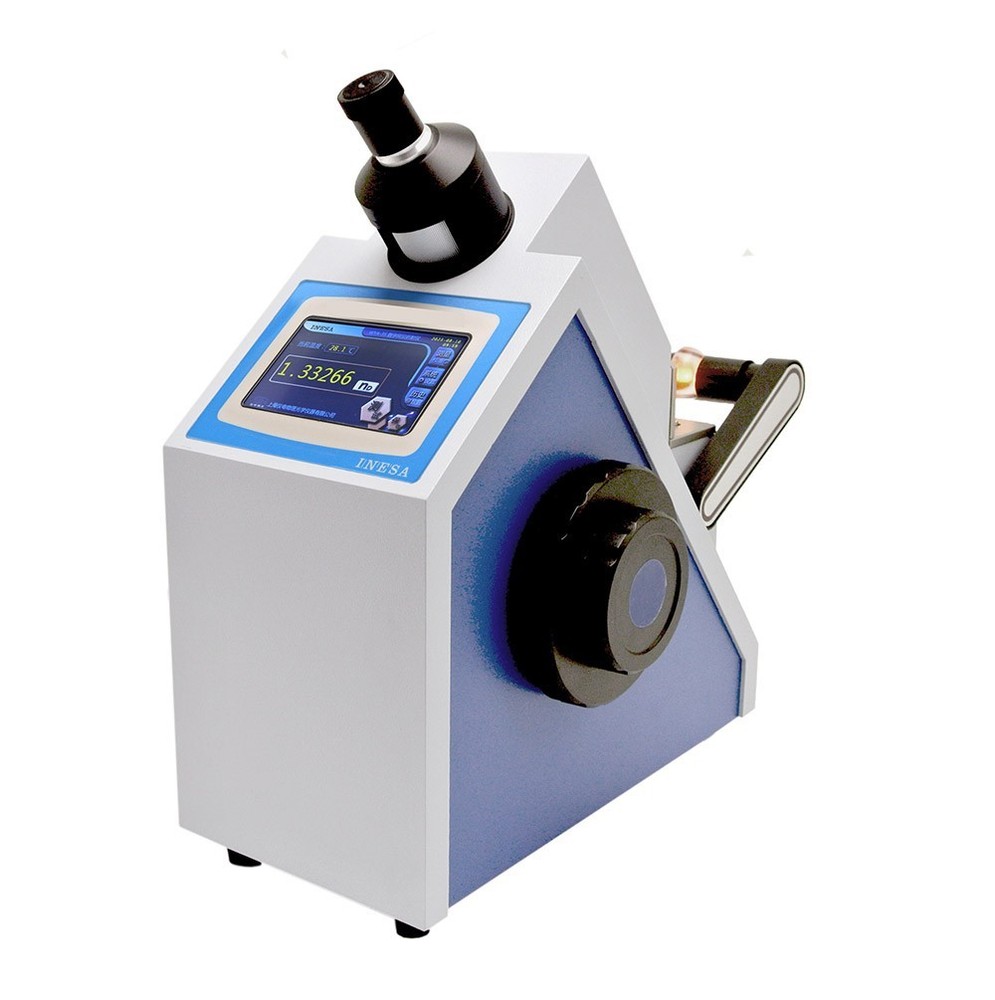 Digital Abbe Refractometer with Resolution Refractive Index 0.00001nD Brix 0.01%