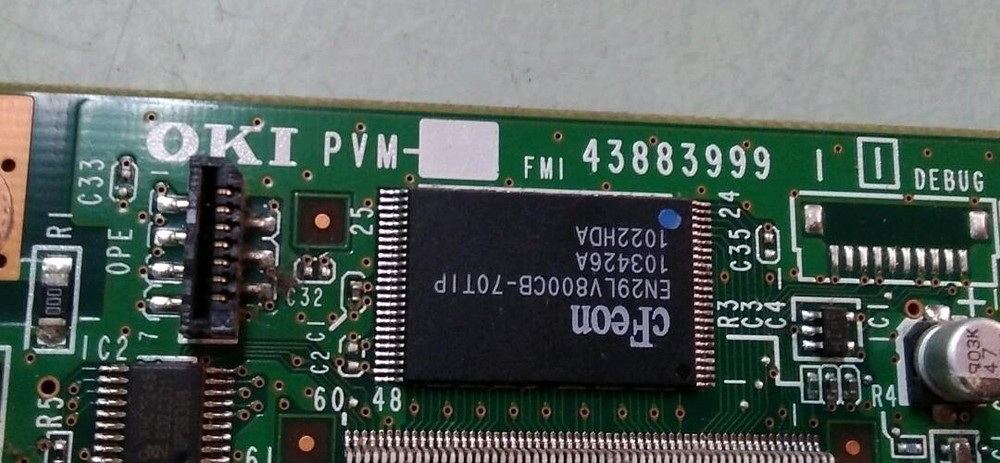OKI LOGICAL BOARD PVM 43883999