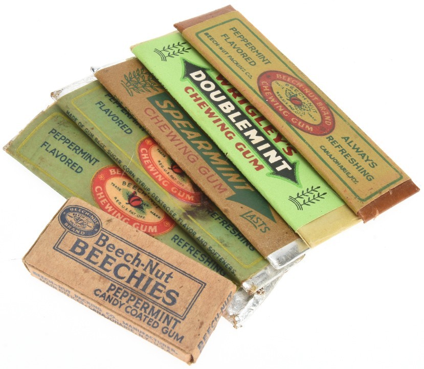 Original Vintage Chewing Gum WWII and Before
