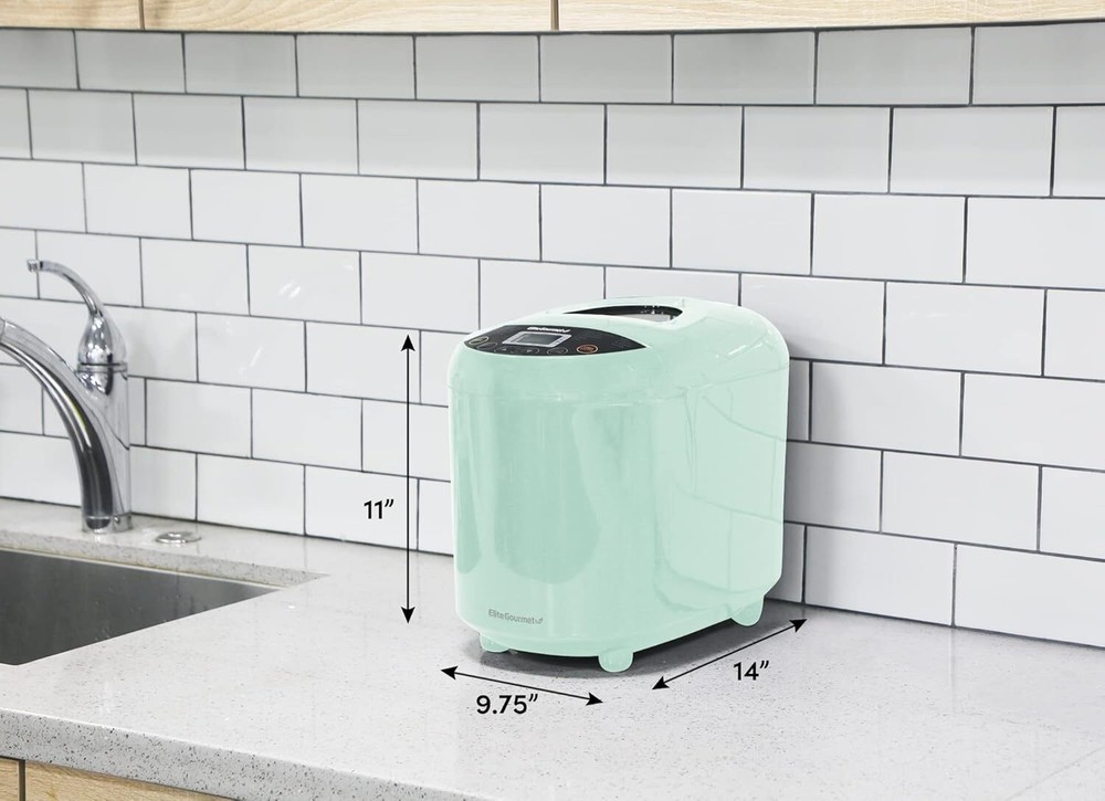 Programmable Toaster 3 Bread Sizes, 19 Menu Functions, 2 lbs, Mint