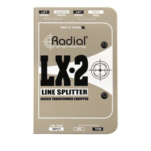 Radial LX-2 Line-Level Splitter & Attenuator