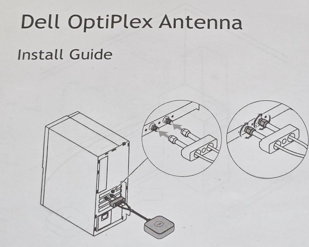 0GJRH7 External Wi-Fi Adapter Antenna For OptiPlex PC