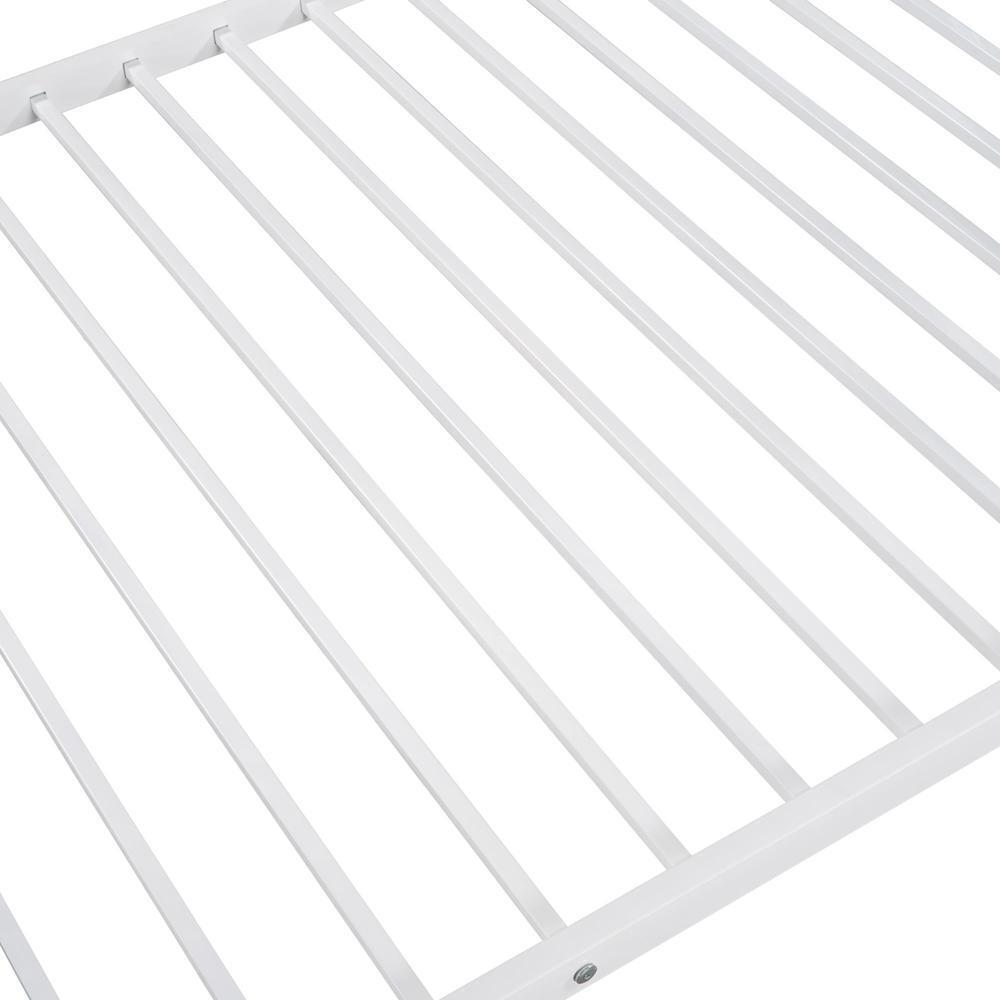 Manhattan Twin-over-Twin Bunk Bed for Save Space or Split Into Two Beds White
