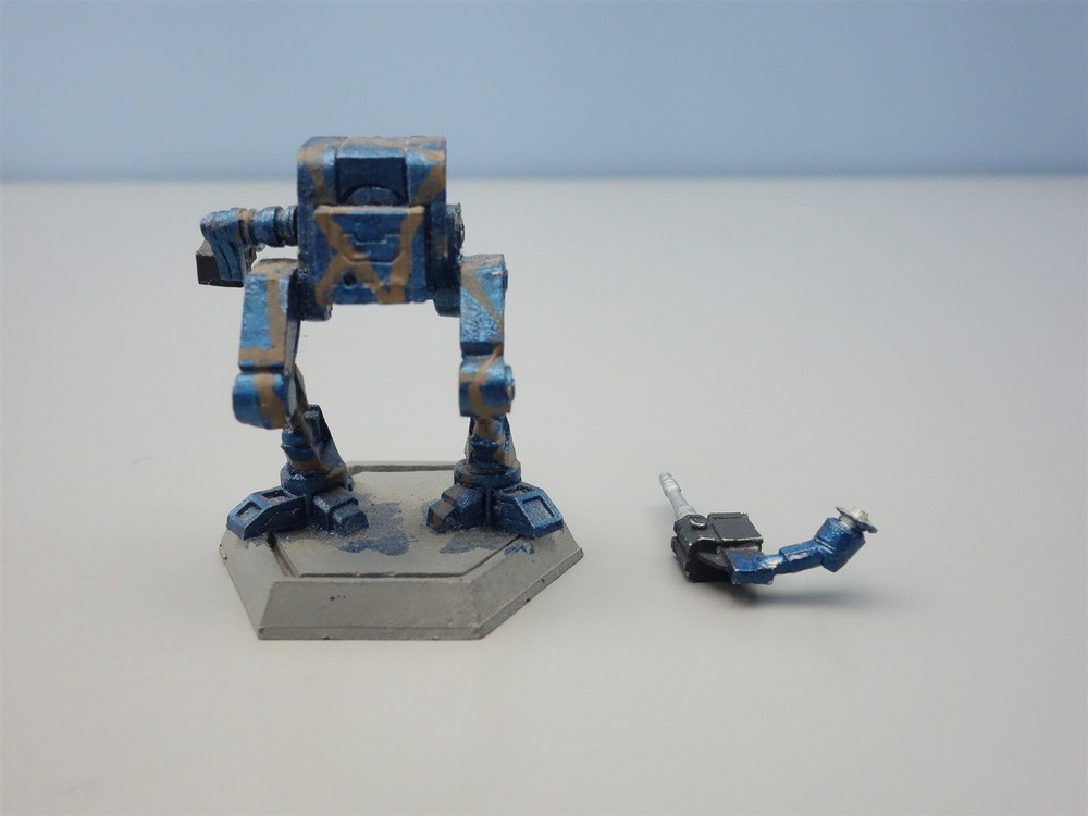 Battletech: Kit Fox Mech (painted metal)