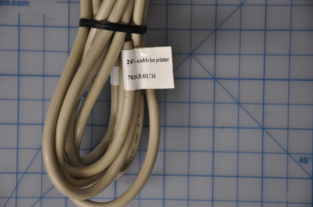 WINCOR 24V BON Printer Cable 7036501716