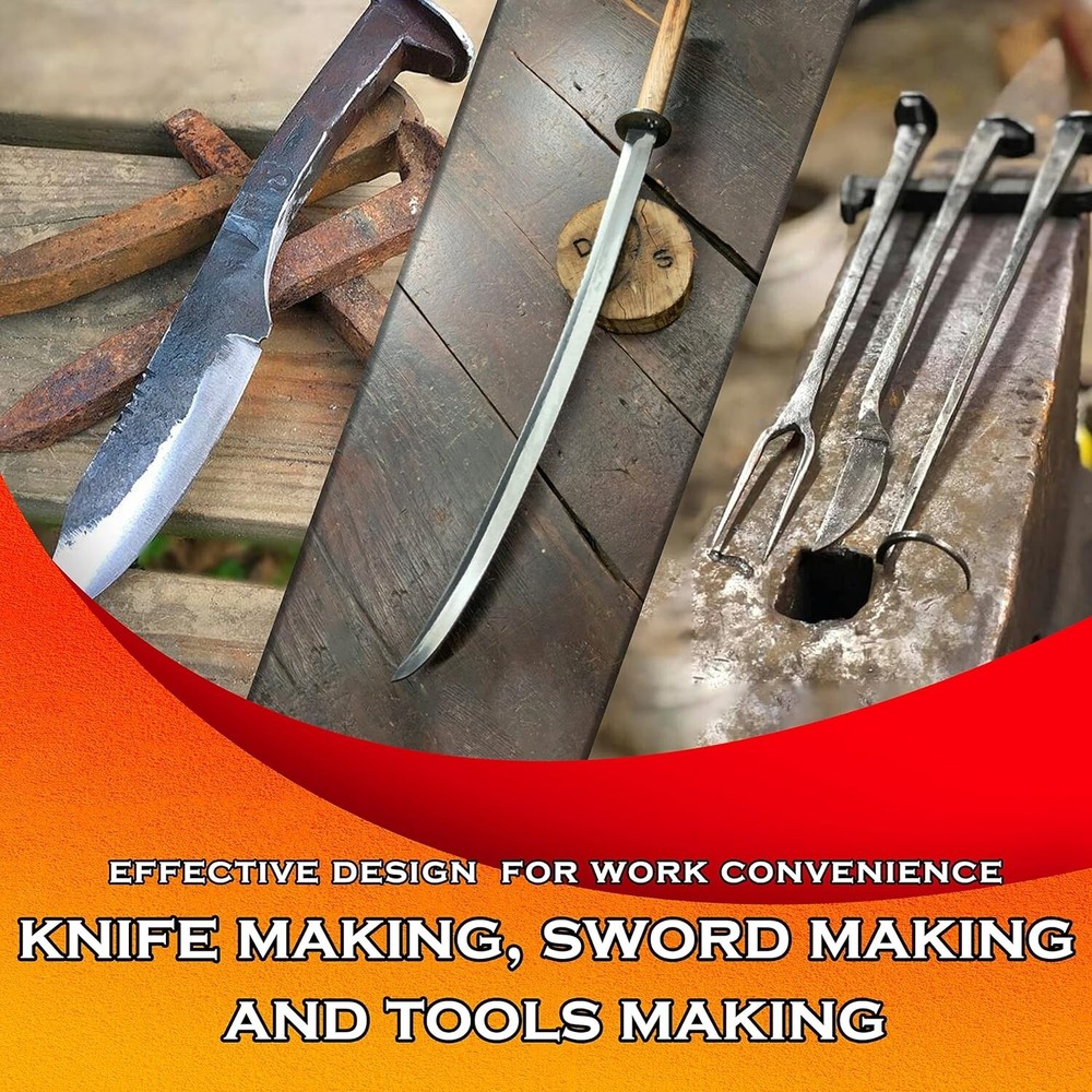 Portable Propane Forge - Triple Burner with One Side Door - 2600F - Rectangle