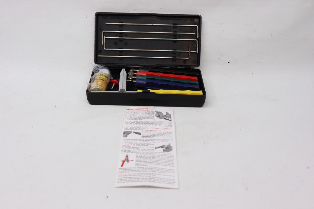 Lansky LKCLX Deluxe 5-Stone Controlled-Angle Precision Knife Sharpening System