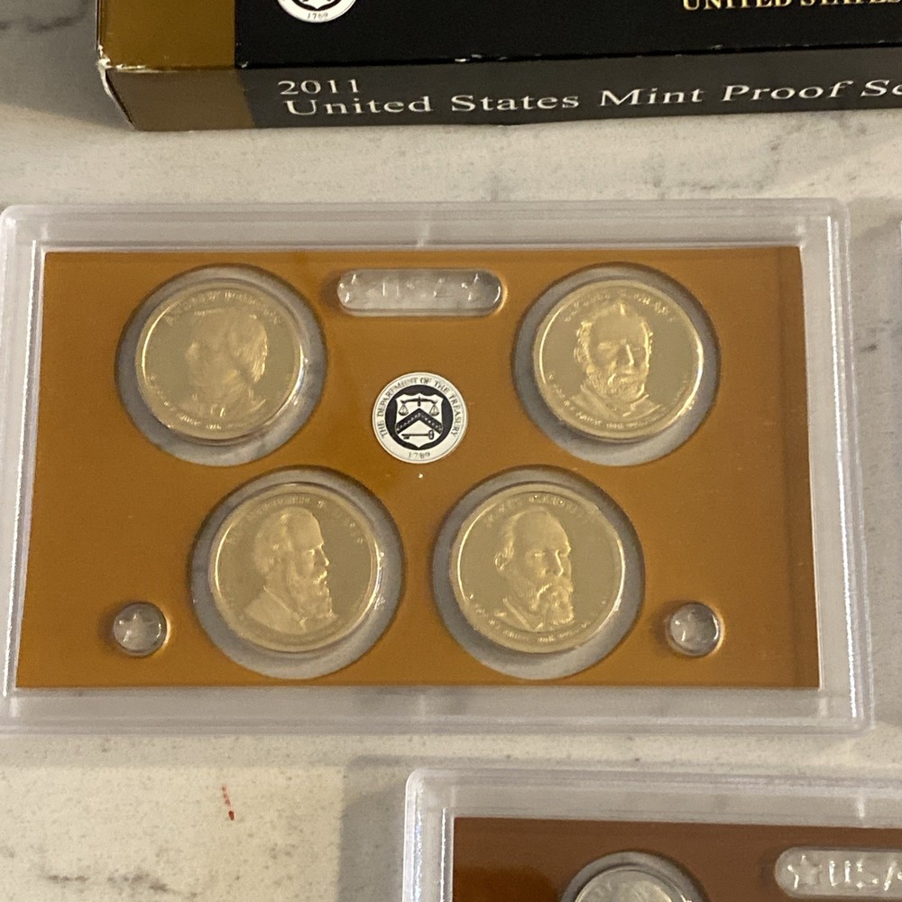 2011 Proof Set U.S. Mint Original Government Packaging OGP COA