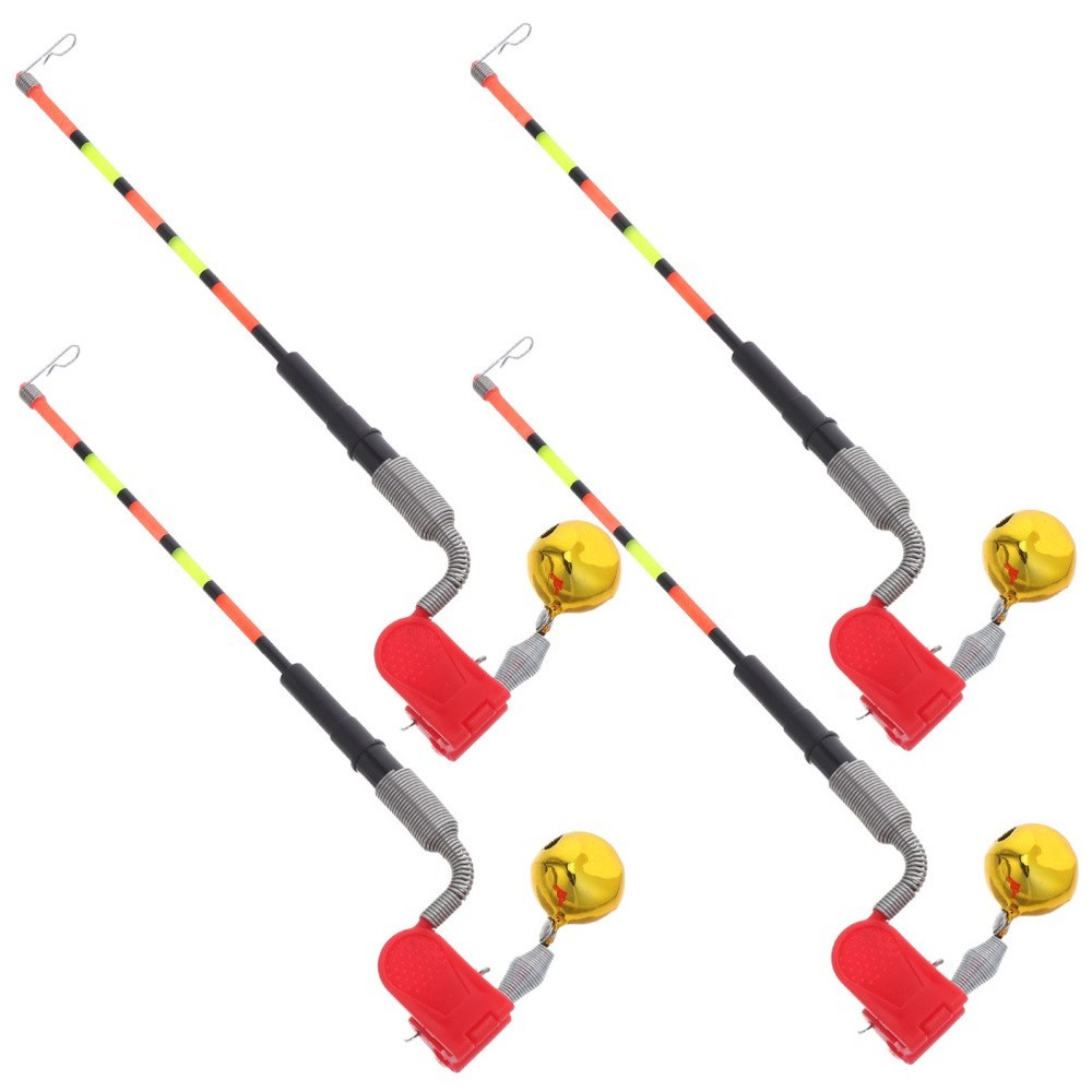 4pcs Fishing Bite Indicators With Led Light For Electronic Bite Alerts