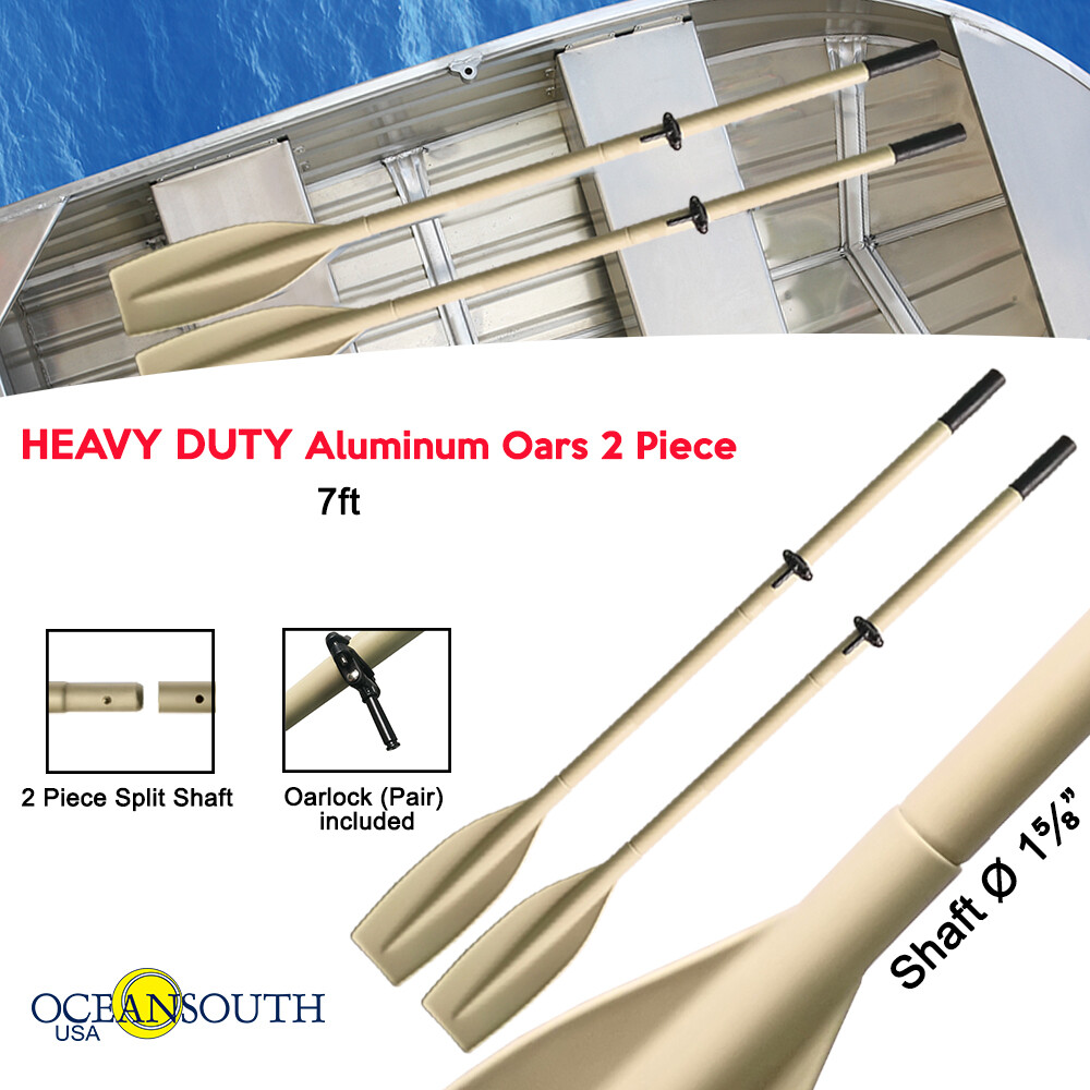 Oceansouth Heavy Duty Aluminium Oars (Split Shaft) Length 7'