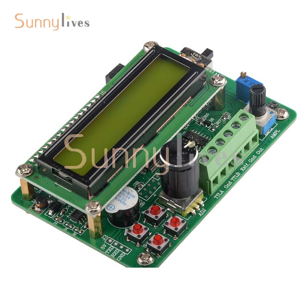 DDS Function 5MHz Signal Generator Module Sine/Triangle/Square Wave TTL Output.