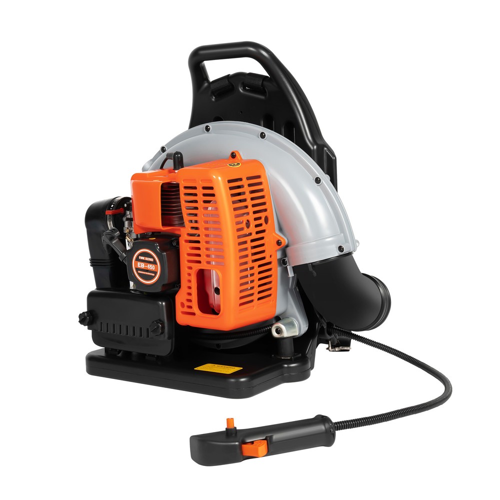 Upgraded 63CC 2-Stroke Backpack Leaf Blower, 4.3HP, 850CFM Powerful Performance