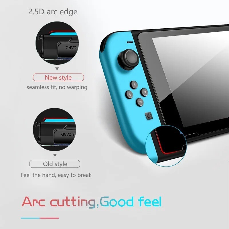 For Switch Screen Protector Anti-Scratch Nintendo Protective Cover NS