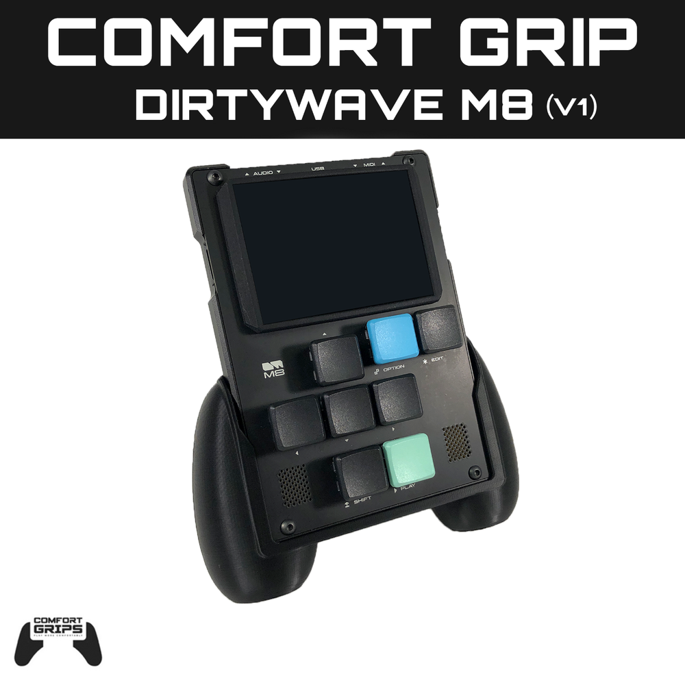 Dirtywave M8 (Version 1) Comfort Grip Case - 3D Printed