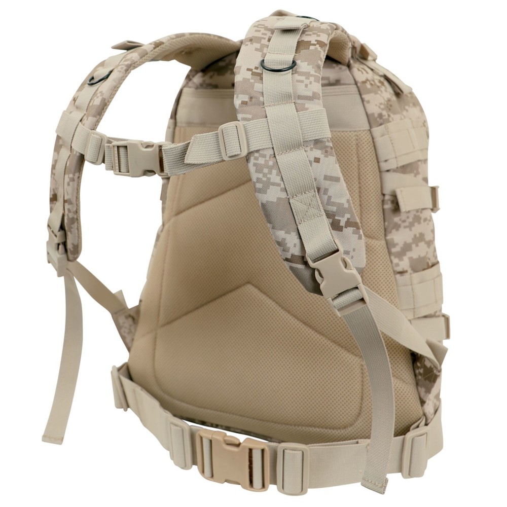 Rothco Desert Digital Large Transport Pack, MOLLE & Hydration Bladder Compatible