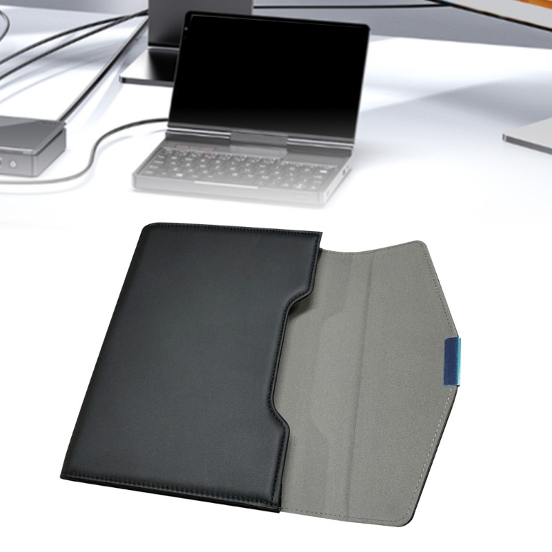 Versatile Leather Pouch For Pocket4 Mini Computer Holder Strengthened Frame