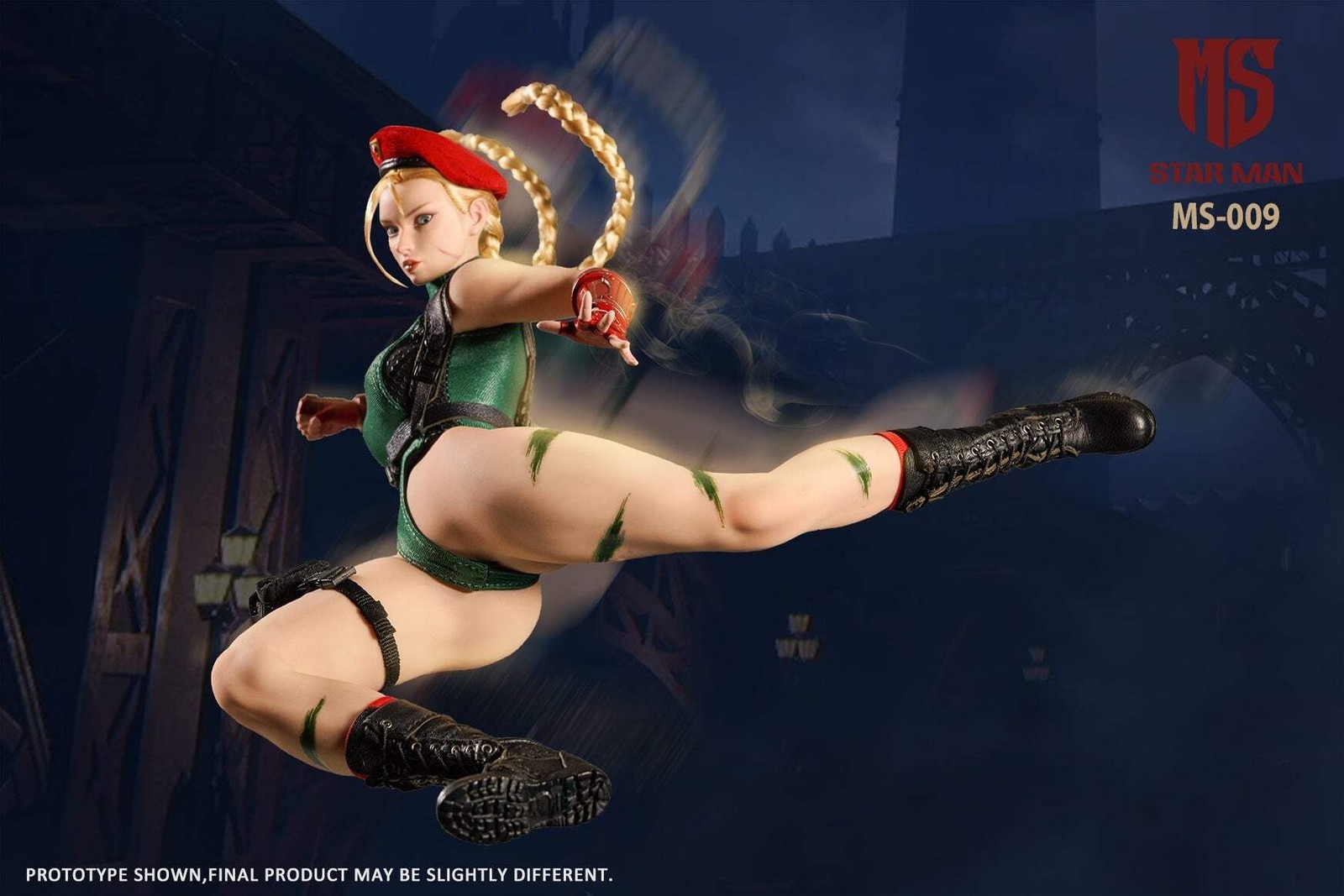 STAR MAN Street Fighter Cammy Female Agent Bee ⅙ Sixth Scale Posable Figure NEW