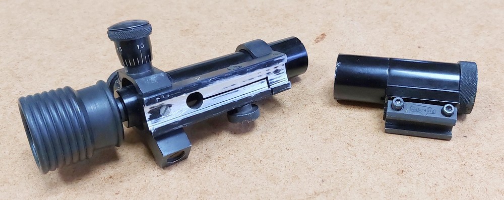 Vintage Kelly target rifle sight set