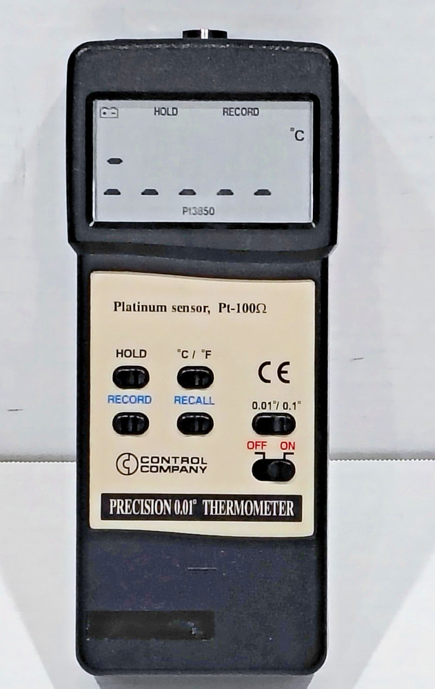 Precision 0.01 Thermometer Platinum Sensor High-Accuracy Digital Thermometer