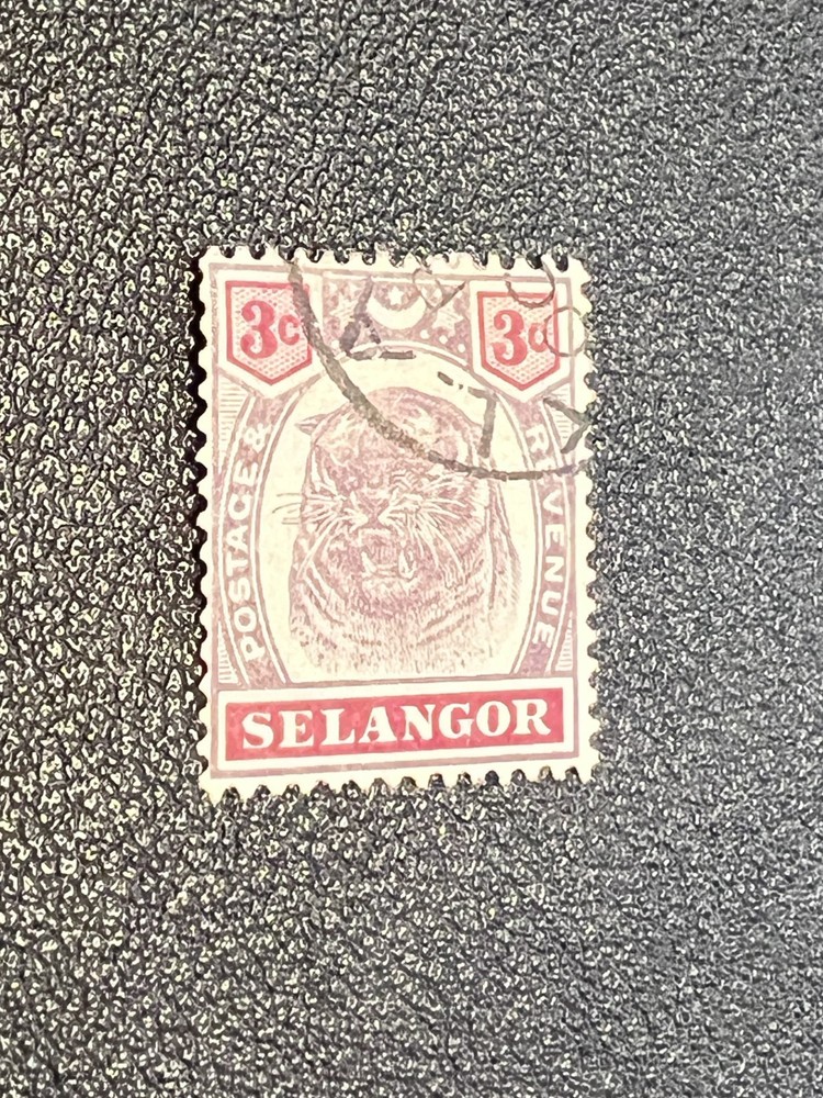 Malaya States Selangor stamp 29 usd