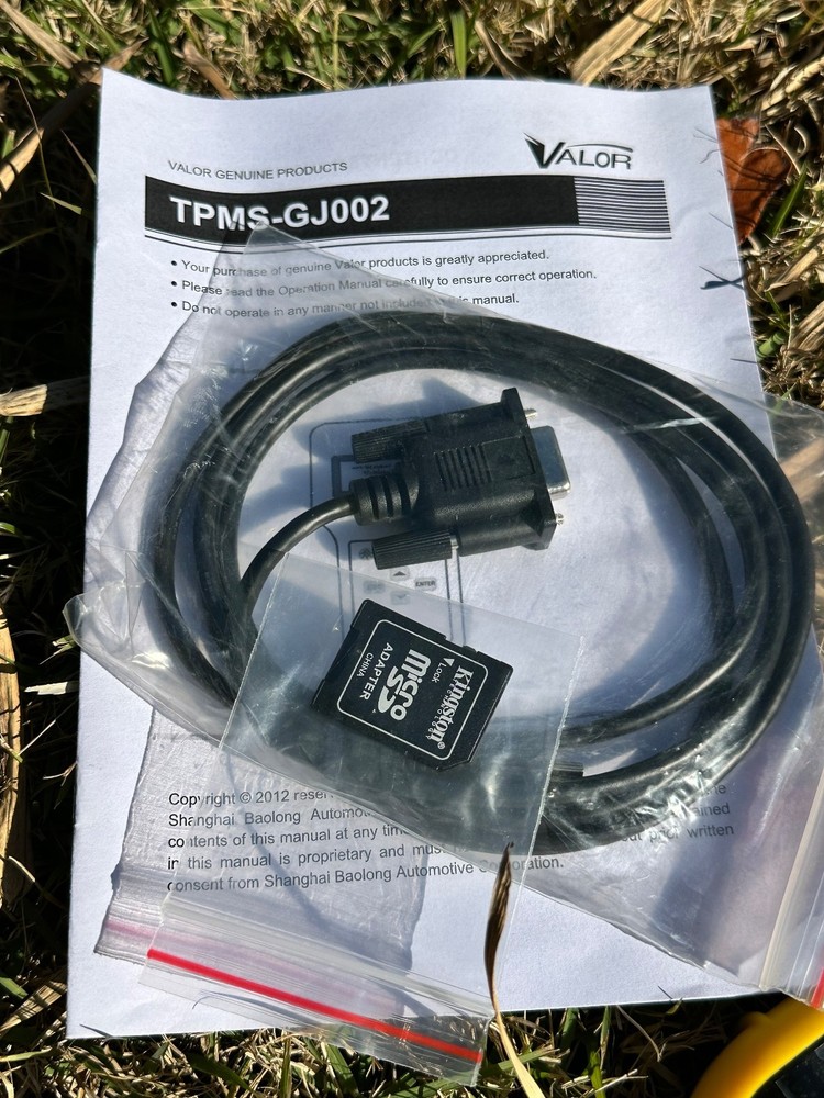 Valor TPMS bendix cvs smartool Newmar SpartanLync programmer tire pressure read