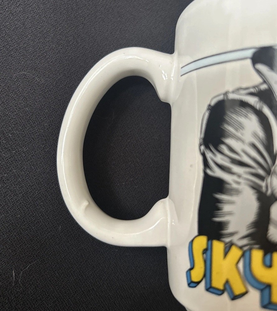 Vintage AIRBOY Valkyrie Skywolf Ceramic Mug From Eclipse Comics
